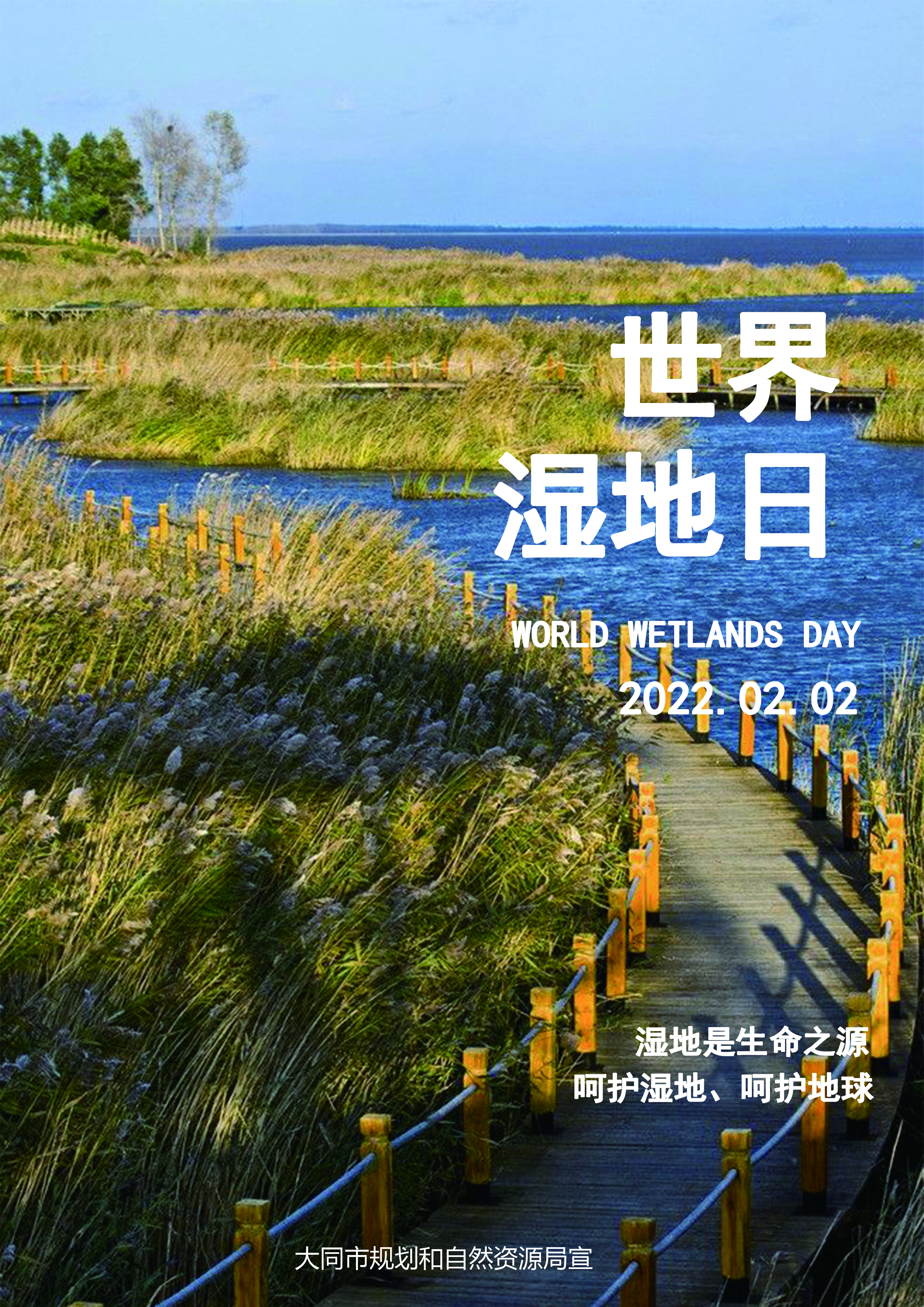 2022年湿地保护日海报