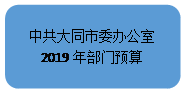 圆角矩形: 中共beat365官方网站大全_旧版彩票365下载_mobile 365365051委办公室2019年部门预算